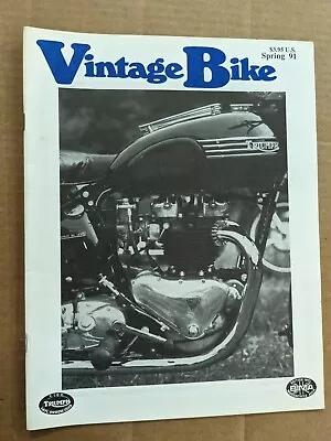 Vintage Bike Magazine Spring 1991 M400  • $13.99