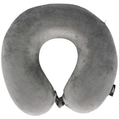 Trespass Travel Pillow Memory Foam Neck Support Cushion For Camping Cars & Plane • £12.99