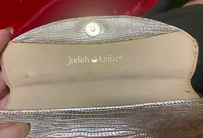 Vintage Judith Leiber Snakeskin Clutch • $98