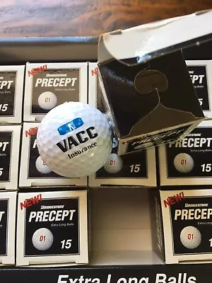 Bridgestone Precept Golf Balls Boxed 15 Pack New Old Stock VACC Logo • $25