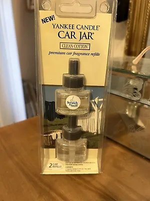 Yankee Candle Car Jar Refill  Clean Cotton • £6