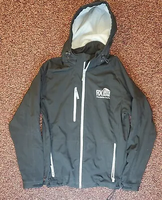 Clique Green Solution RX Logo Black Medium Full-Zip Jacket Coat Hooded Winter • $0.99
