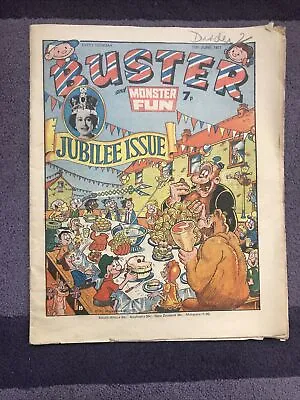 £5 • Buy Buster Comic 11 June 1977 Special Jubilee Edition