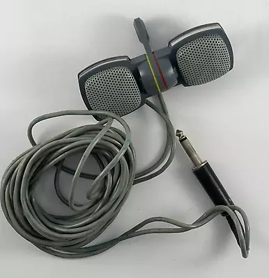 Grundig GDSM 202 (Sennheiser 2 × Md408) Stereo Dynamic Microphone • $85