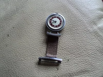 Very Rare Vintage UNO Ladies Brooch Swiss Wind Up Watch WORKING BUT RUNNING FAST • £25