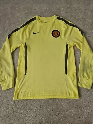 Original Manchester United 2010/2011 Training Sweatshirt Small Academy • £14.99