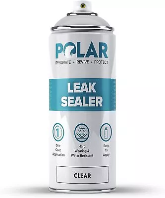 £16.89 • Buy Polar Premium Leak Seal Clear Paint 500ml/400ml Instant Waterproof Roof Sealant