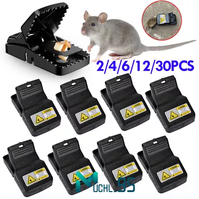 30Pack Mouse Traps Rat Mice Killer Snap Trap Rodent Catcher Heavy Duty Pest Trap • $78.99