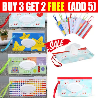 Wet Wipes Bag Box Case Accessories Cosmetic Pouch Stroller Baby Product Case Hot • £5.36