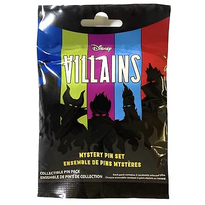 Disney Parks Villains Mickey Icon Mystery Collection 5 Pc Pin Pack Sealed - NEW • $24.67