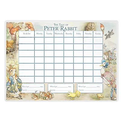 Behaviour Reward Chart PETER RABBIT MAGNETIC AVAILABLE  A3 RAB06 • £2.60