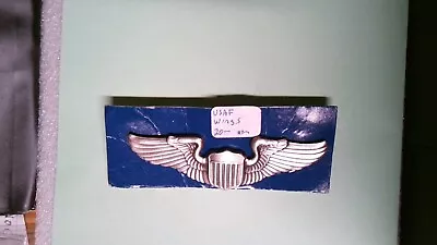 Us Military Insignia Aviator Wings Full Size Dull • $9.99