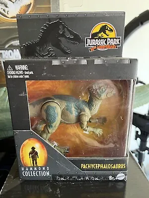 Jurassic Park World Hammond Collection Pachycephalosaurus 30th Dinosaur Figure!! • $18.95