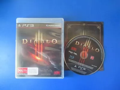 Diablo III 3 - Sony PlayStation 3 PS3 Games - PAL AUS • $10