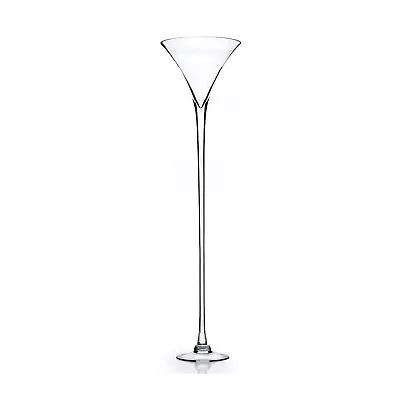 Martini Glass Floral Vase 12x47 H | Candy Dish Vase | Centerpiece 1 Pc • $199.95