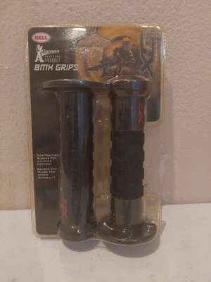 $44.99 • Buy Vintage NEW BELL BMX Grips X Games Offical Product 2003 Biking Sport~A3