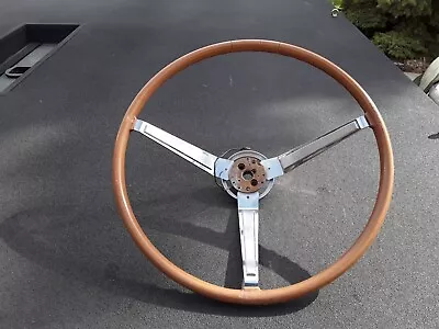 1965 1966 1967 Plymouth GTX Satellite Barracuda Woodgarin Steering Wheel Mopar • $150