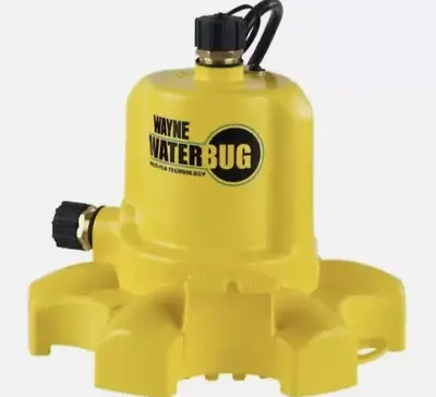 WAYNE 1/6 HP WaterBUG Submersible Utility Pump 1350 GPH 57731-WYN1 • $44