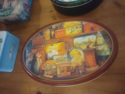 Retro Vintage McVitie's Biscuits Oval Tin Lucie Attwell And Other Images (c2003) • £18.50