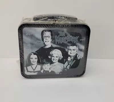 Munsters MINI Lunch Box Vintage TV 1999 Universal Studios Tin Metal New Sealed • $34.99