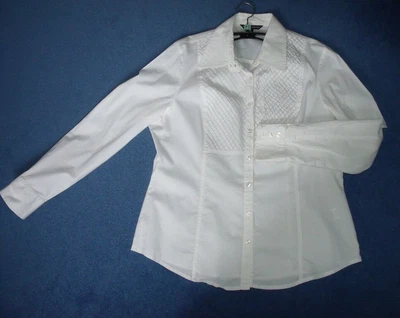 £8.99 • Buy M & S Limited Collection Smart White Fitted Shirt Size 16 VGC