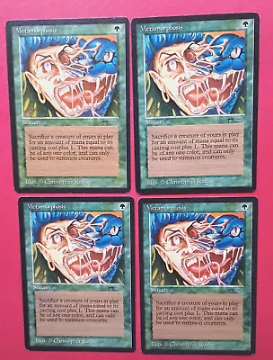 Magic The Gathering MTG Arabian Nights METAMORPHOSIS X 4 LP/EX 1993 PLAYSET! • $15.99