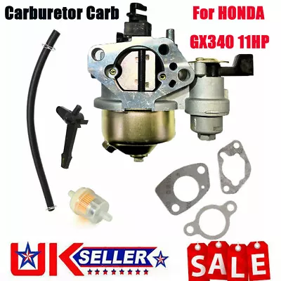 Alloy Steel Carburetor Carb For Honda GX340 11Hp GX390 13Hp GX420 16Hp Engines • £10.29