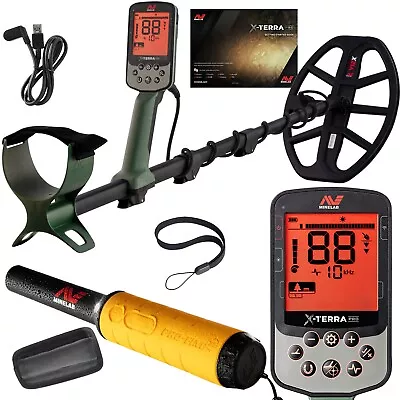 Minelab X-TERRA PRO Waterproof Metal Detector With Pro-Find 35 Pinpointer • $363