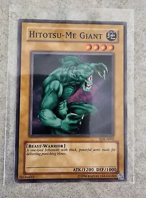 Yugioh! - Hitotsu-Me Giant - SDK-A002 Common • $10