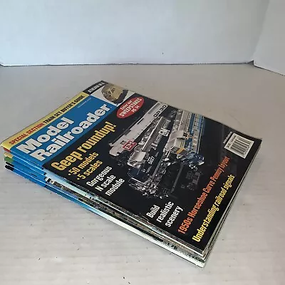 Model Railroader Train Magazine Lot From 2002 Lot Of 6 Various Issues Vintage • $17