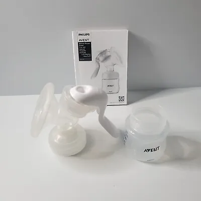 Philips AVENT Manual Breast Pump Natural Motion Compact Lightweight SCP430 As Is • $40