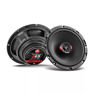 Pair Of New DB  Drive S65 6.5″ 2-Way Loudspeaker 300 Watts Max 65 Watts RMS • $79