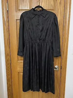 Black Traditional ElasticCapeDresses Bst41” Wst33” Modest Amish Mennonite Plain • $27