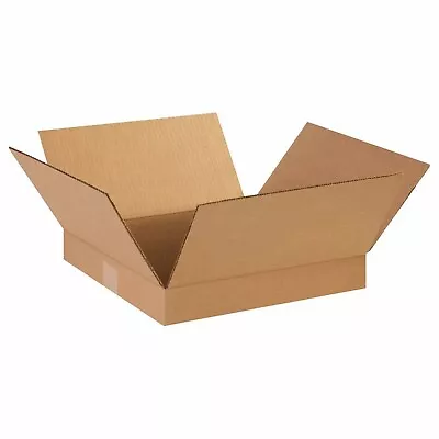 13 X 13 X 2  Corrugated Boxes (5 Pack) 200 LB. TEST • $11.99