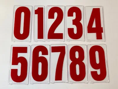 Gemini Pronto Rigid Changeable Marquee Sign Letters Condensed Number Set 6 On 7 • $19.95