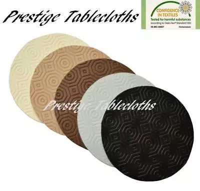 Round Table Protector Heat Resistant Felt Anti Slip Premium Quality  ALL SIZES • £14.99