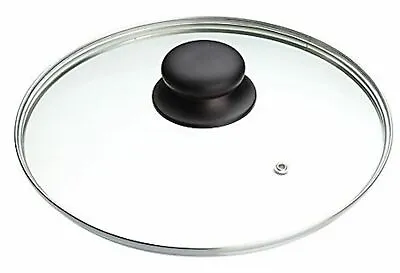 £3.99 • Buy Tempered Glass Lid Vented Spare Replacement Lid Saucepans Casseroles Frying Pan