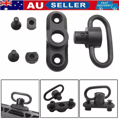 SALE M-LOK MLOK Standard QD Sling Swivel Adapter Rail Mount Push Button Tool Kit • $20