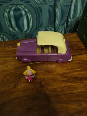 £8.99 • Buy 2008 Ben & Holly Toys ~ NANNY PLUM'S CAR / LIMOUSINE ~ CBeebies TV & Figure