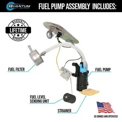 QFS EFI Fuel Pump Assembly For Harley-Davidson 2000-2001 Touring CVO 61342-00A • $218.98