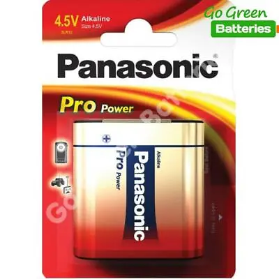 £4.99 • Buy 1 X Panasonic MN1203 4.5V Lantern Battery 3LR12 3R12R 312G 1289