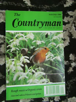 Vintage The Countryman Magazine: Winter 94: Polecats & Grebes Organic Crisis • £3.40