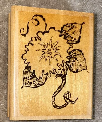 Impression Obsession Rubber Stamp D4172 Morning Glory  • $6.97