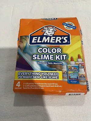 $22.75 • Buy New Elmers Colour Slime Kit Damaged Box  (acc550