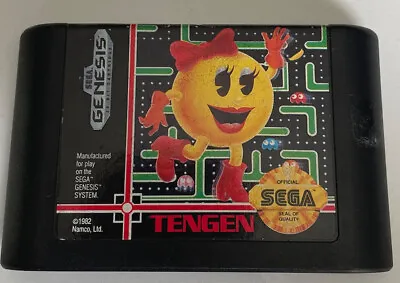Ms. Pac-Man (Sega Genesis 1991) • $5