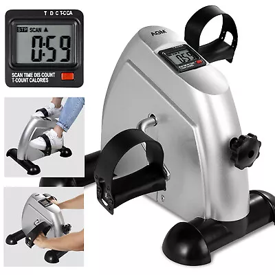 Mini Exercise Bike Pedal Exerciser Under Desk Portable Foot Peddler Exerciser US • $42.29