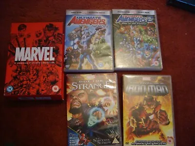 Marvel Animated DVD Collection  Box  Of  Set Of 4 • £3