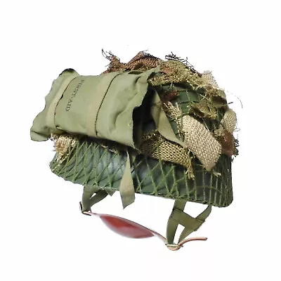 Wwii Us Army Military Airborne M1c Helmet Parachute Infantry Jump 101st Version • $69.99