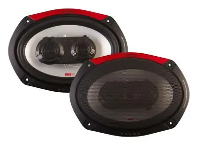 Vibe Pulse 69 6x9  150mm X 222mm 300W 3-Way Car Audio Door Shelf Speaker Pairs • $54.69