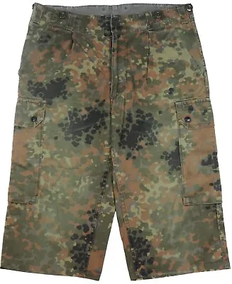 German Bundeswehr Flecktarn Bermuda Shorts Trousers Pants Uniform Fleck Camo • $29.95